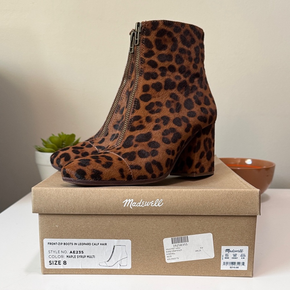 Madewell Leopard Boots
